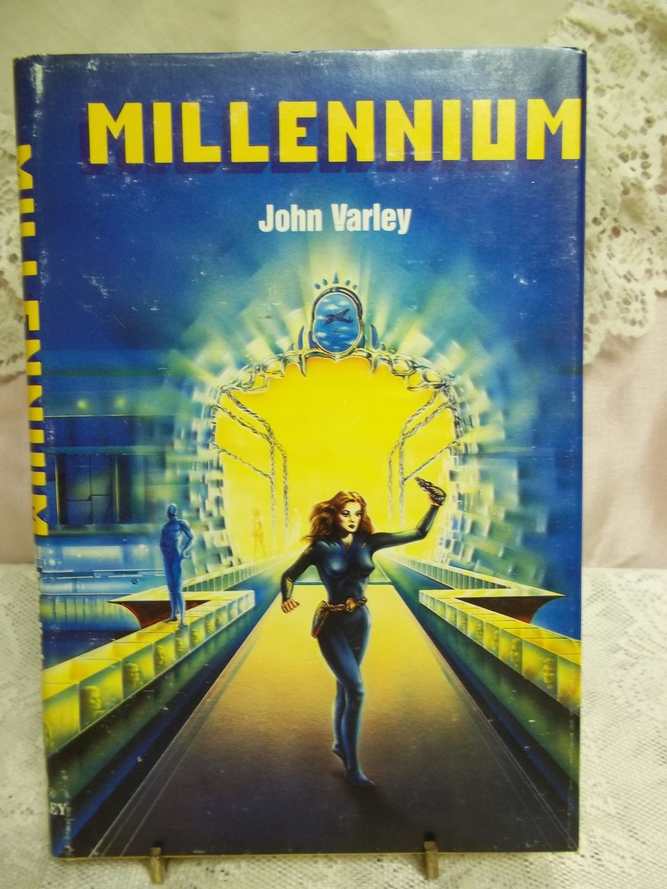 Millennium, John Varley, Berkley Books 1983 HC-DJ Millennium, John Varley, Berkley Books 1983 HC-DJ