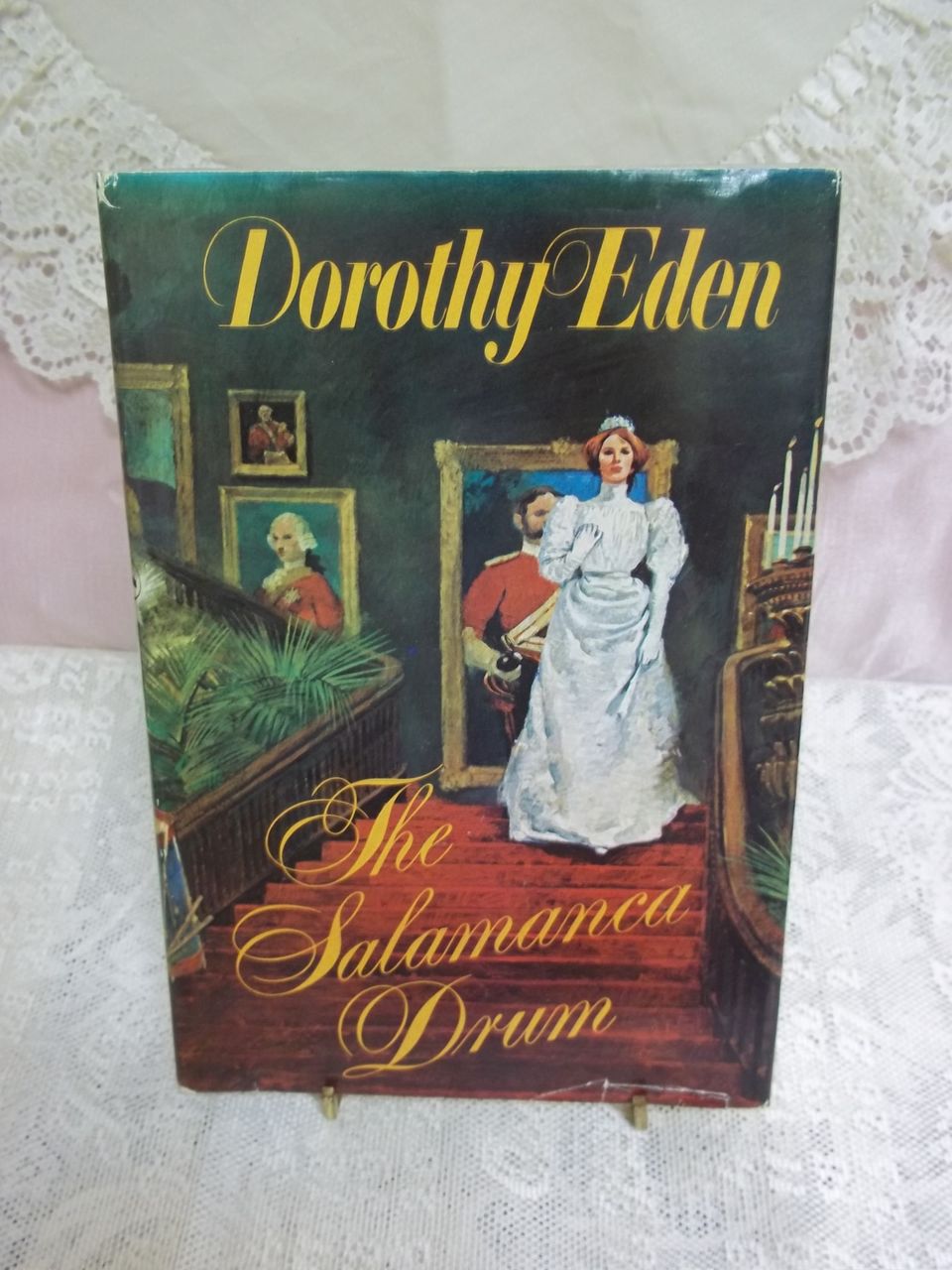1st Edition: The Salamanca Drum, Dorothy Eden, Coward McCann 1977 HC-DJ 1st Edition: The Salamanca Drum, Dorothy Eden, Coward McCann 1977 HC-DJ