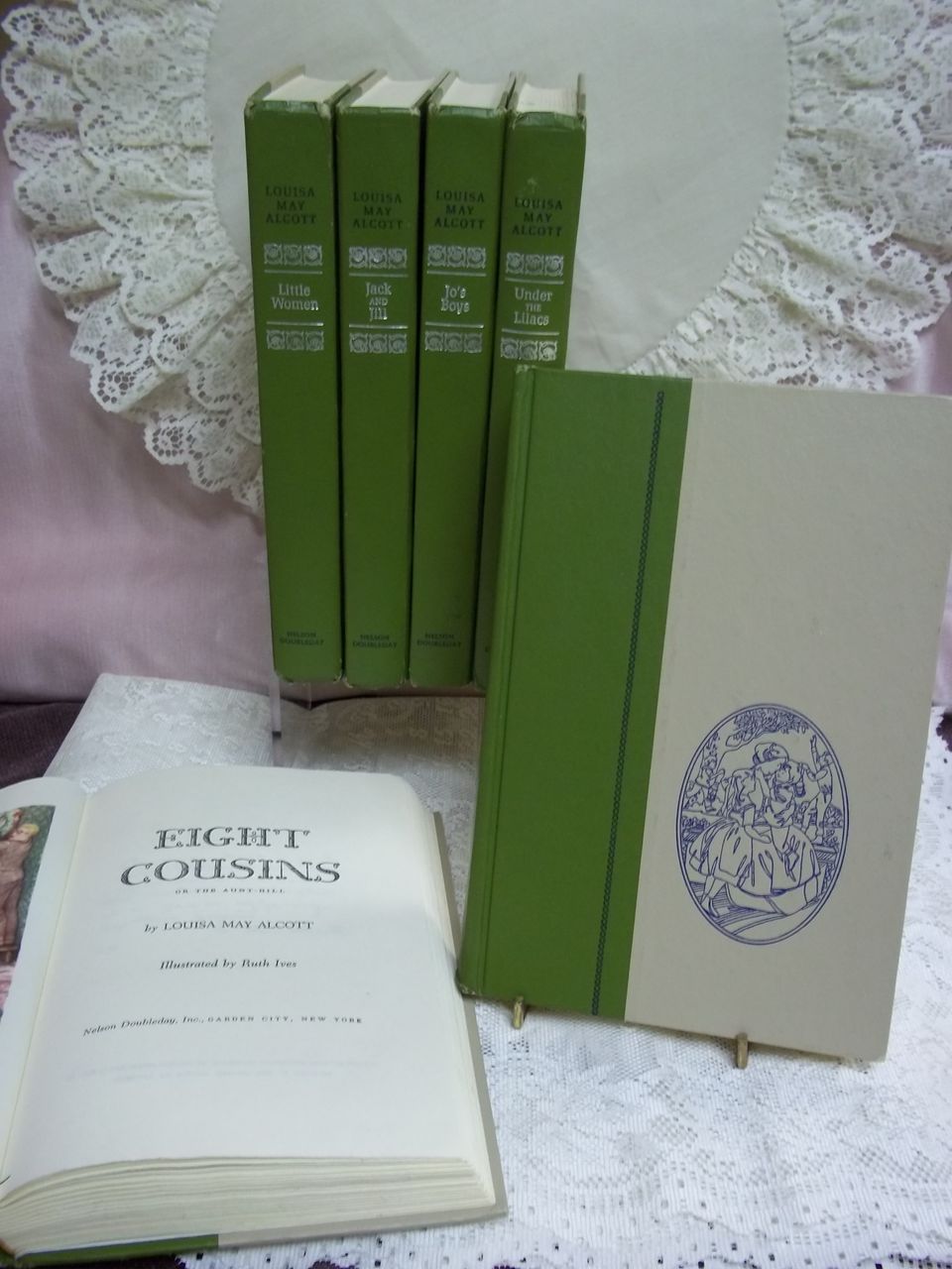 Collected Works of Louisa May Alcott: 6 Novels, Nelson Doubleday 1955-1957 HC Collected Works of Louisa May Alcott: 6 Novels, Nelson Doubleday 1955-1957 HC