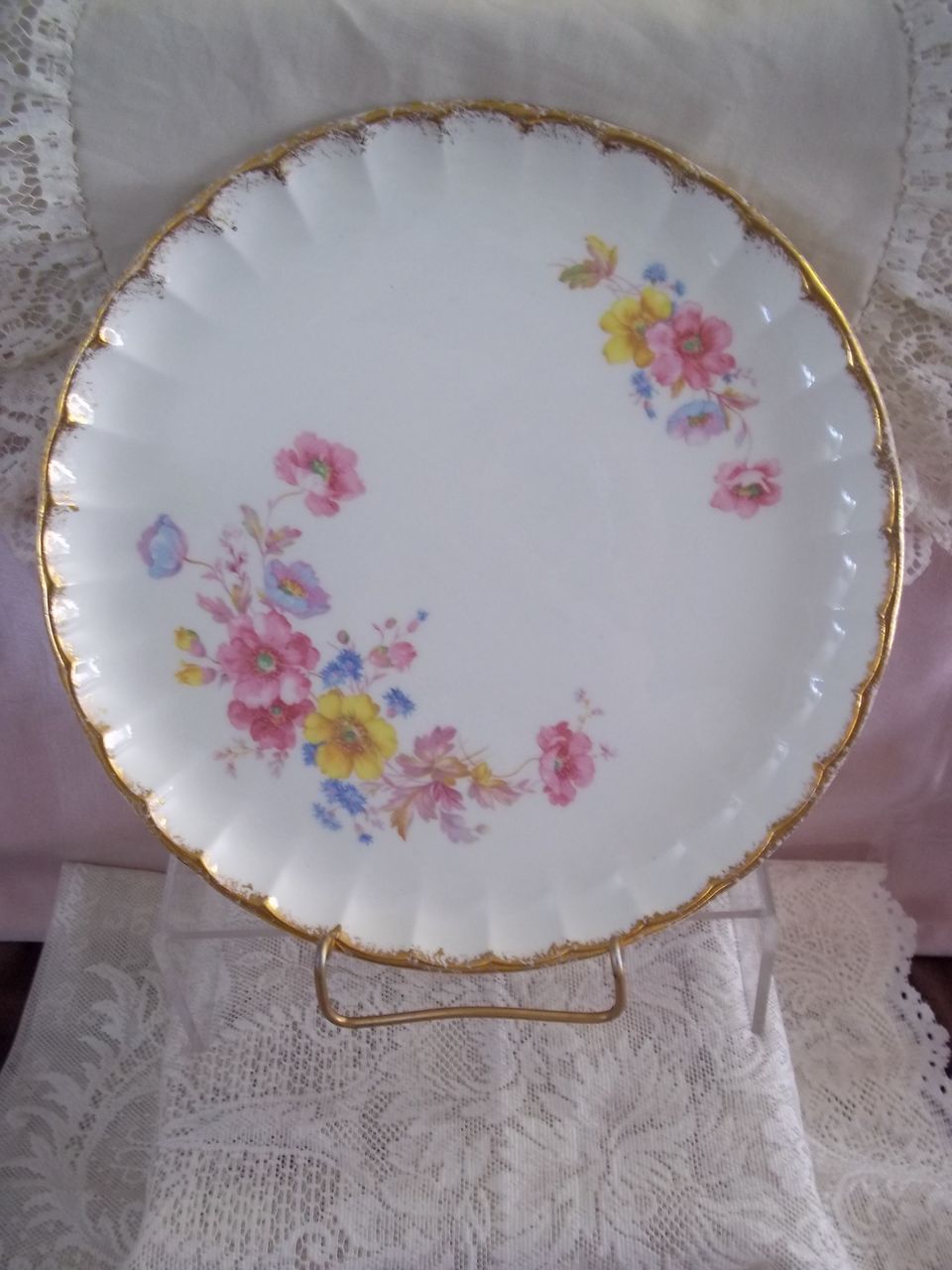 8 W.S. George Bolero Fine China Dinner Plates 8 W.S. George Bolero Fine China Dinner Plates