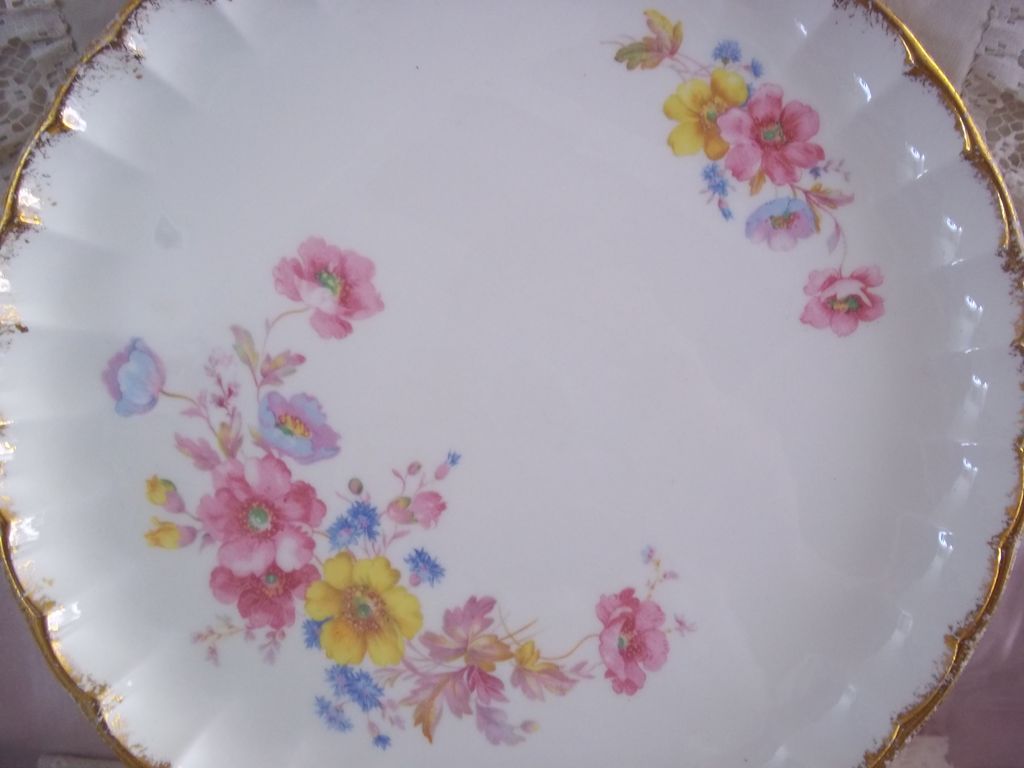 8 W.S. George Bolero Fine China Dinner Plates 8 W.S. George Bolero Fine China Dinner Plates