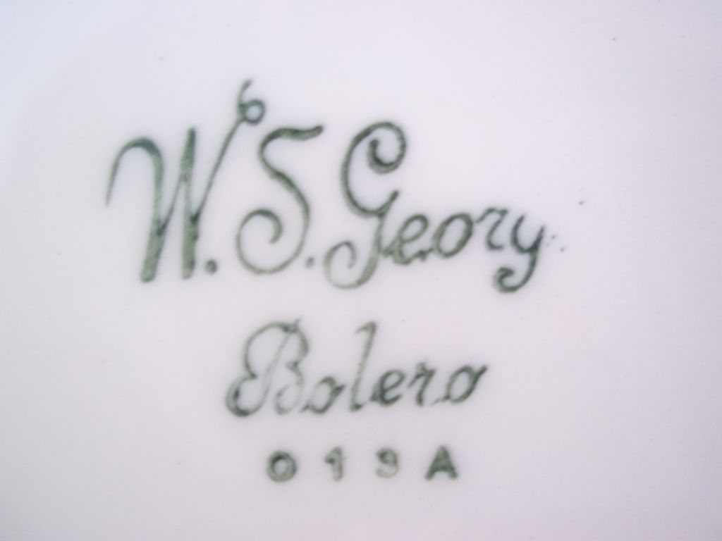 8 W.S. George Bolero Fine China Dinner Plates 8 W.S. George Bolero Fine China Dinner Plates