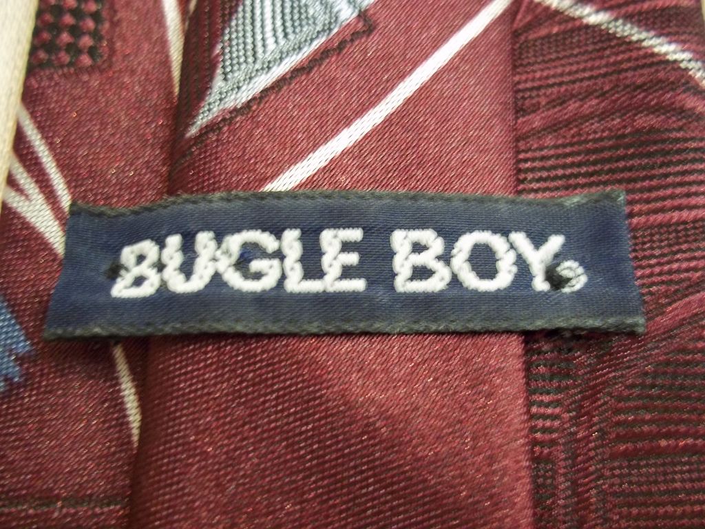 Vintage Art Deco Style Tie by Bugle Boy Vintage Art Deco Style Tie by Bugle Boy