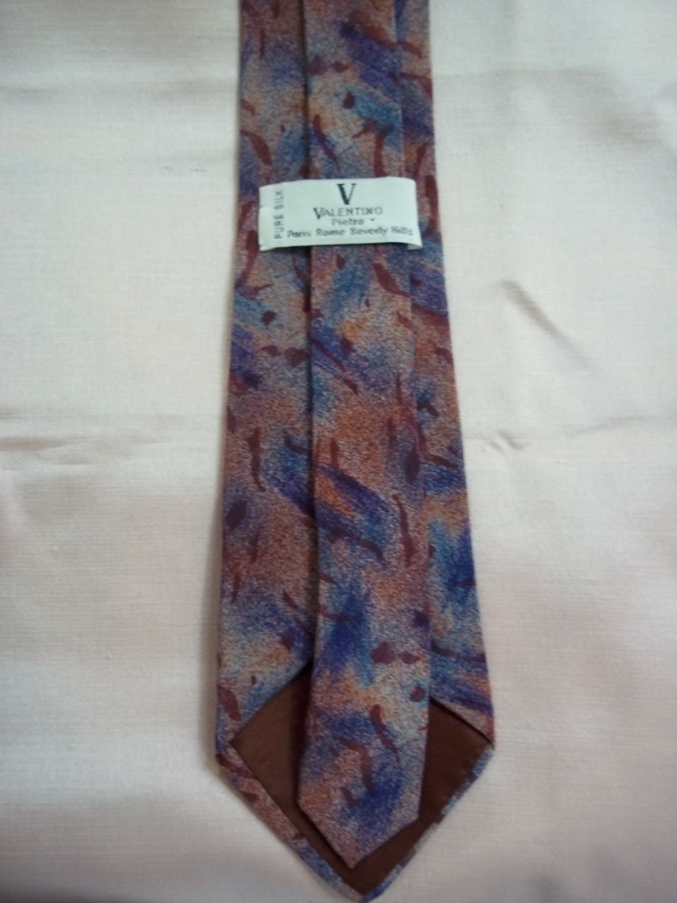 Vintage Valentino Pietro Pure Silk Tie Vintage Valentino Pietro Pure Silk Tie