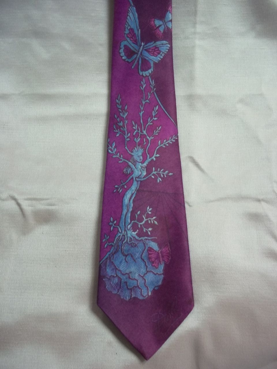 Vintage Ralph Martin Original 'Dali Retro' Tie Vintage Ralph Martin Original 'Dali Retro' Tie