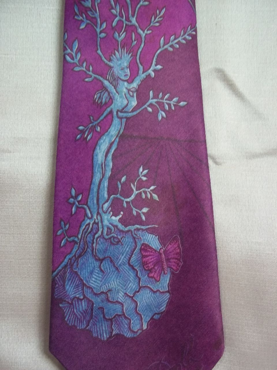 Vintage Ralph Martin Original 'Dali Retro' Tie Vintage Ralph Martin Original 'Dali Retro' Tie
