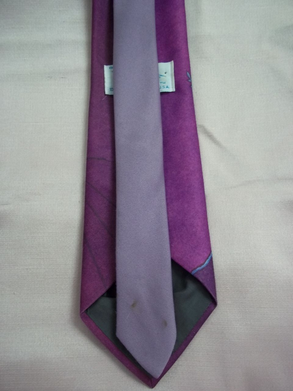 Vintage Ralph Martin Original 'Dali Retro' Tie Vintage Ralph Martin Original 'Dali Retro' Tie