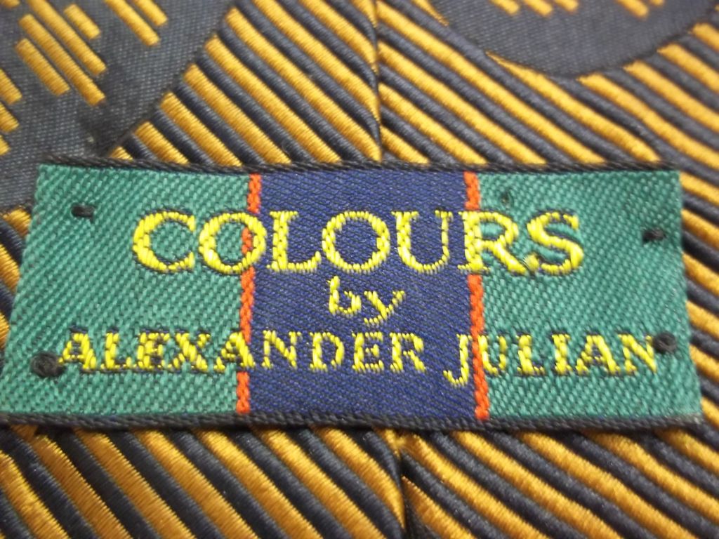 Vintage All Silk Vintage Tie by Alexander Julian Vintage All Silk Vintage Tie by Alexander Julian