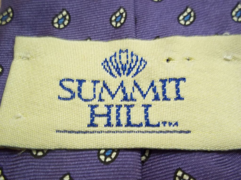 Vintage Imported Silk Tie By Summit Hill Vintage Imported Silk Tie By Summit Hill