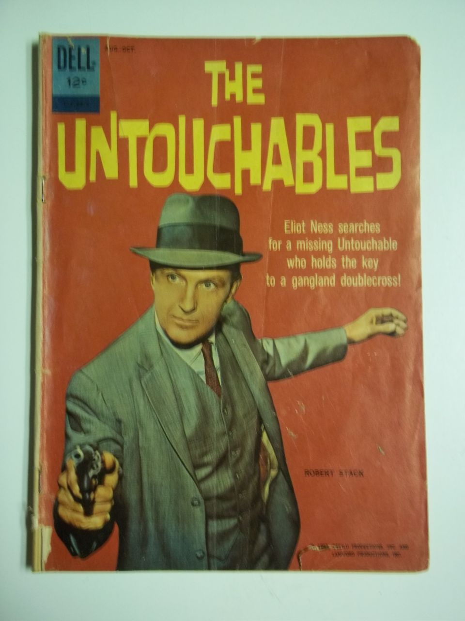 RARE! Dell Comics The Untouchables No. 01-879-210, Aug. 1962 RARE! Dell Comics The Untouchables No. 01-879-210, Aug. 1962