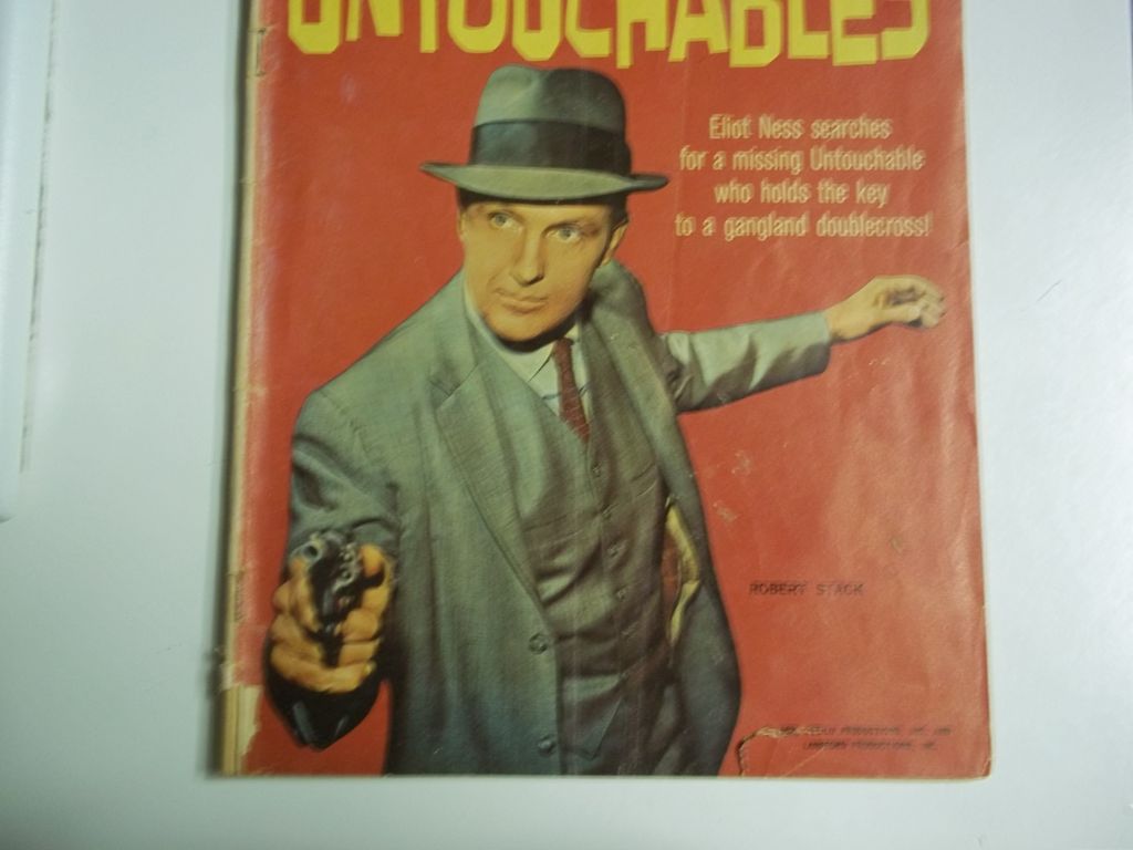 RARE! Dell Comics The Untouchables No. 01-879-210, Aug. 1962 RARE! Dell Comics The Untouchables No. 01-879-210, Aug. 1962