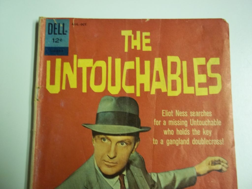 RARE! Dell Comics The Untouchables No. 01-879-210, Aug. 1962 RARE! Dell Comics The Untouchables No. 01-879-210, Aug. 1962