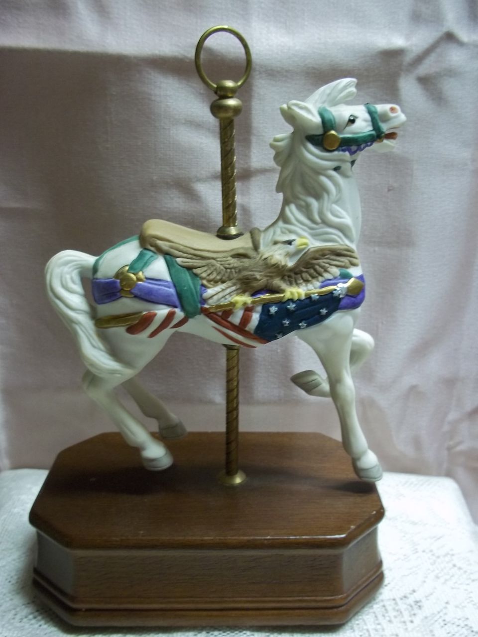 Patriotic Carousel Horse Music Box: The Carousel Waltz Patriotic Carousel Horse Music Box: The Carousel Waltz