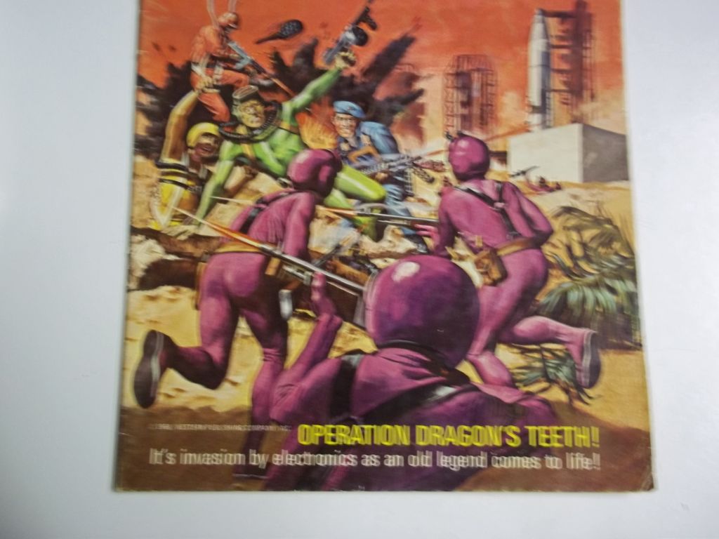Gold Key Comics M.A.R.S. Patrol Total War No. 10, Aug. 1969 Gold Key Comics M.A.R.S. Patrol Total War No. 10, Aug. 1969