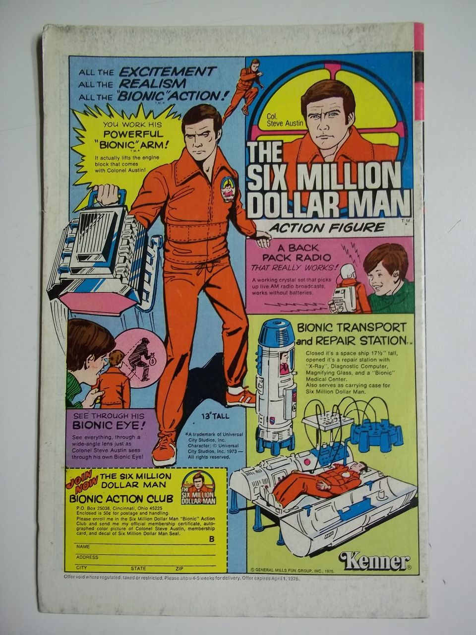 Gold Key Comics Magnus Robot Fighter No. 42, Jan. 1976 Gold Key Comics Magnus Robot Fighter No. 42, Jan. 1976