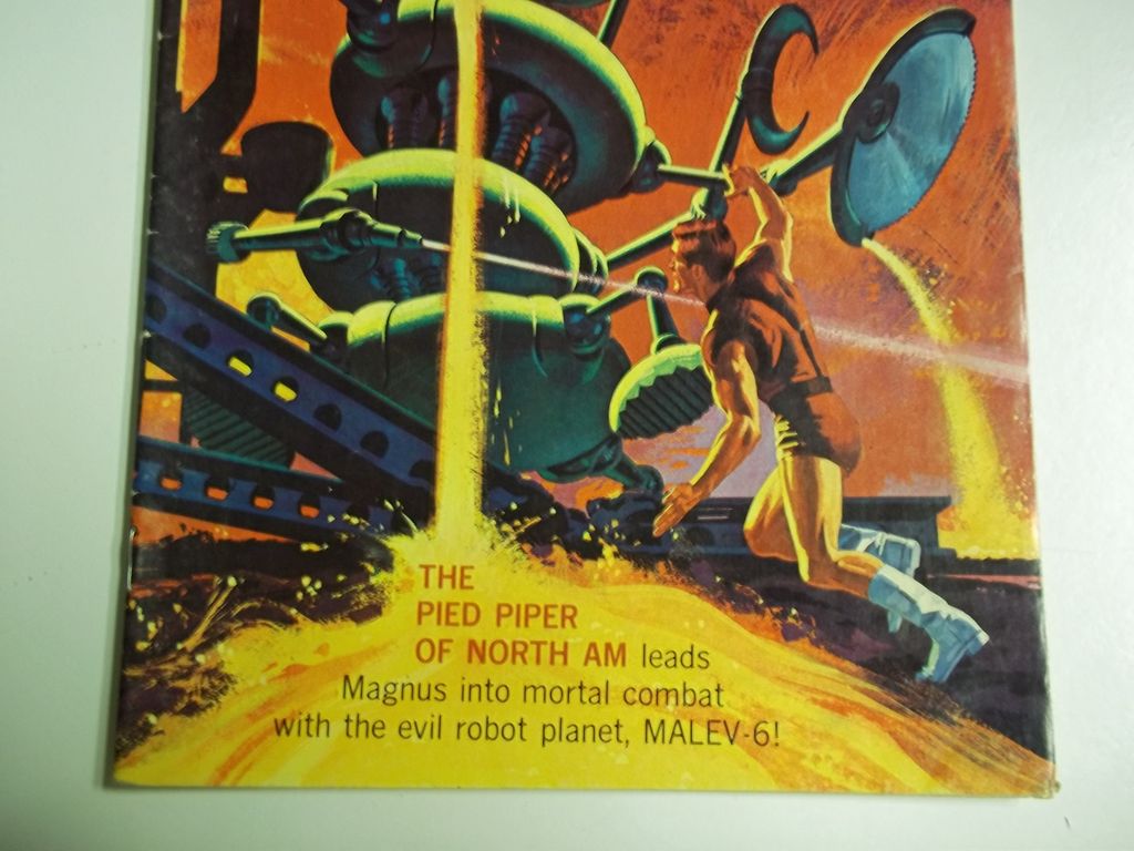 Gold Key Comics Magnus Robot Fighter No. 24, Nov. 1968 Gold Key Comics Magnus Robot Fighter No. 24, Nov. 1968