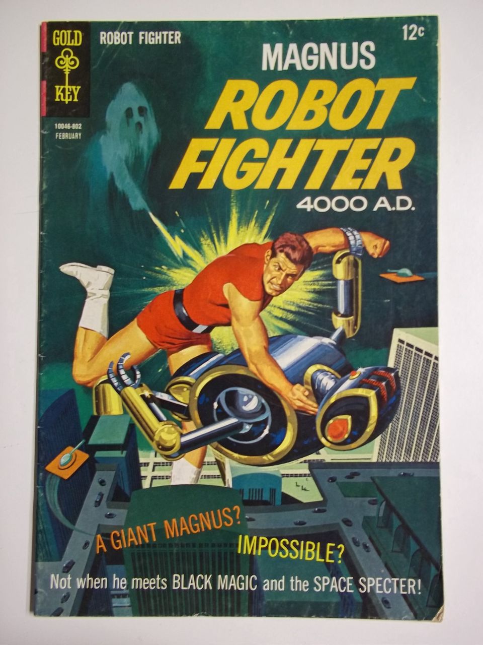 Gold Key Comics Magnus Robot Fighter No. 21, Feb. 1968 Gold Key Comics Magnus Robot Fighter No. 21, Feb. 1968