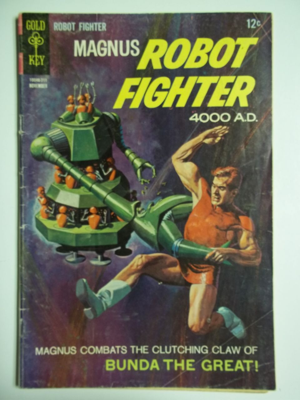 Gold Key Comics Magnus Robot Fighter No. 20, Nov. 1967 Gold Key Comics Magnus Robot Fighter No. 20, Nov. 1967