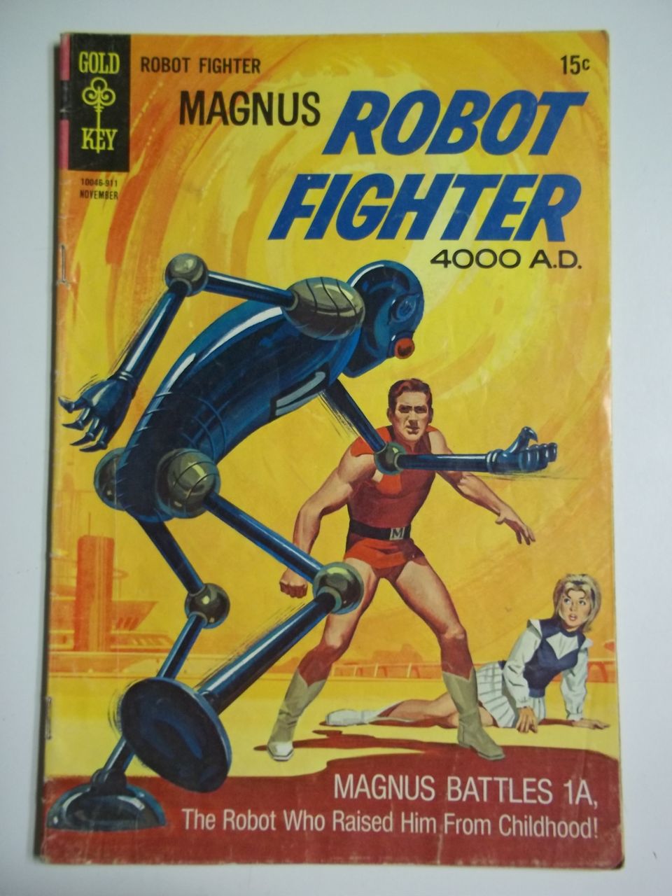 Gold Key Comics Magnus Robot Fighter No. 28, Nov. 1969 Gold Key Comics Magnus Robot Fighter No. 28, Nov. 1969