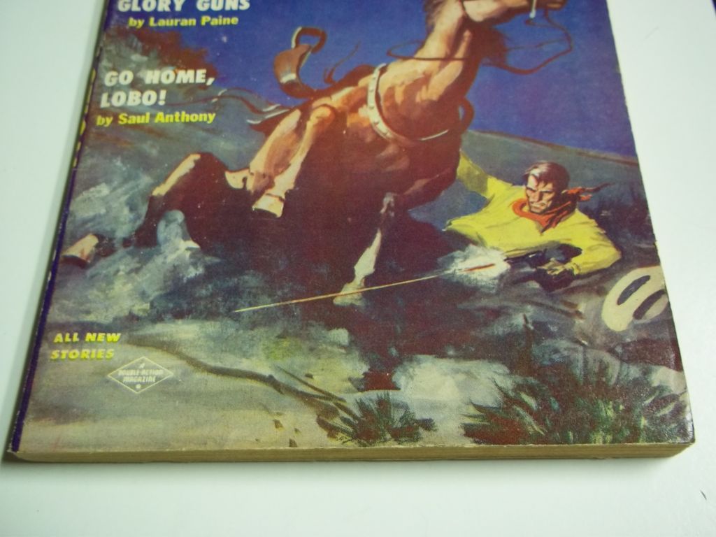 Western Action Number 4, Vol. 20, Jan. 1957 Western Pulp Magazine Western Action Number 4, Vol. 20, Jan. 1957 Western Pulp Magazine