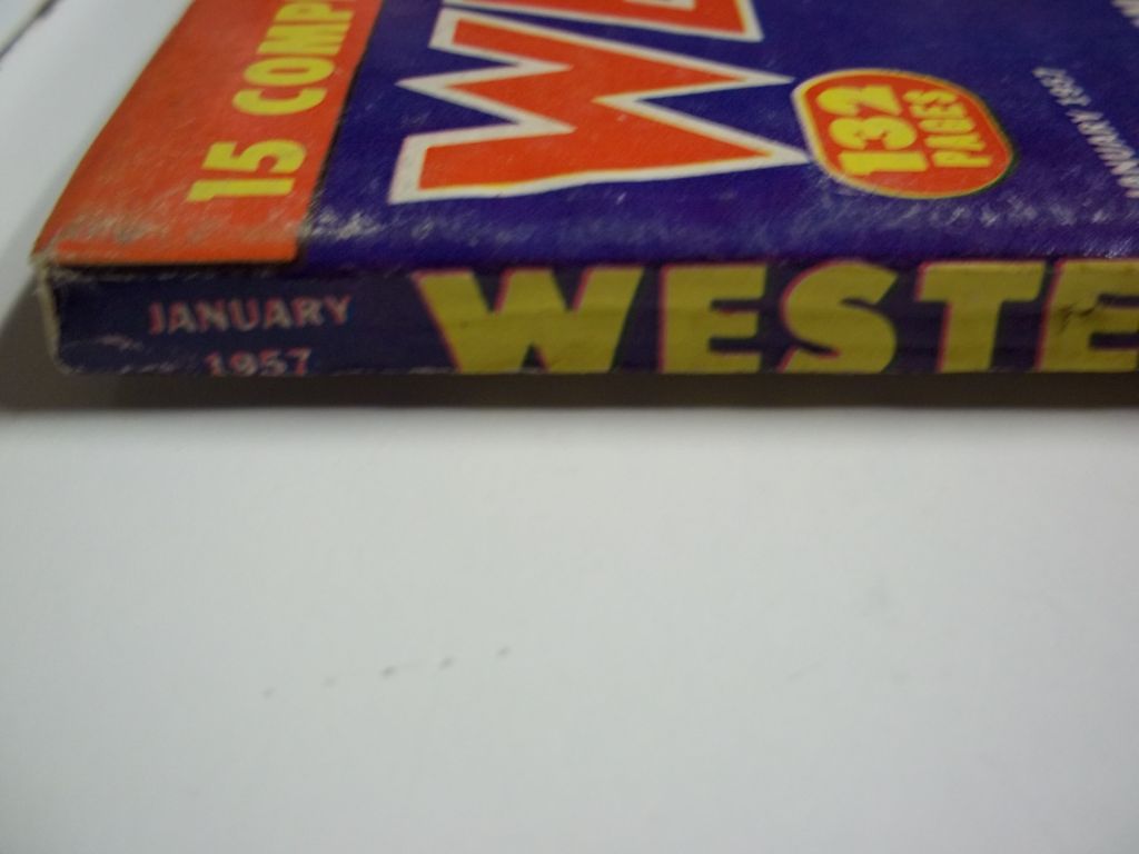 Western Action Number 4, Vol. 20, Jan. 1957 Western Pulp Magazine Western Action Number 4, Vol. 20, Jan. 1957 Western Pulp Magazine