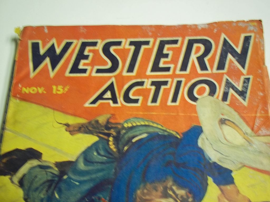 Western Action No. 1, Volume 14, Nov. 1949 Western Pulp Magazine Western Action No. 1, Volume 14, Nov. 1949 Western Pulp Magazine