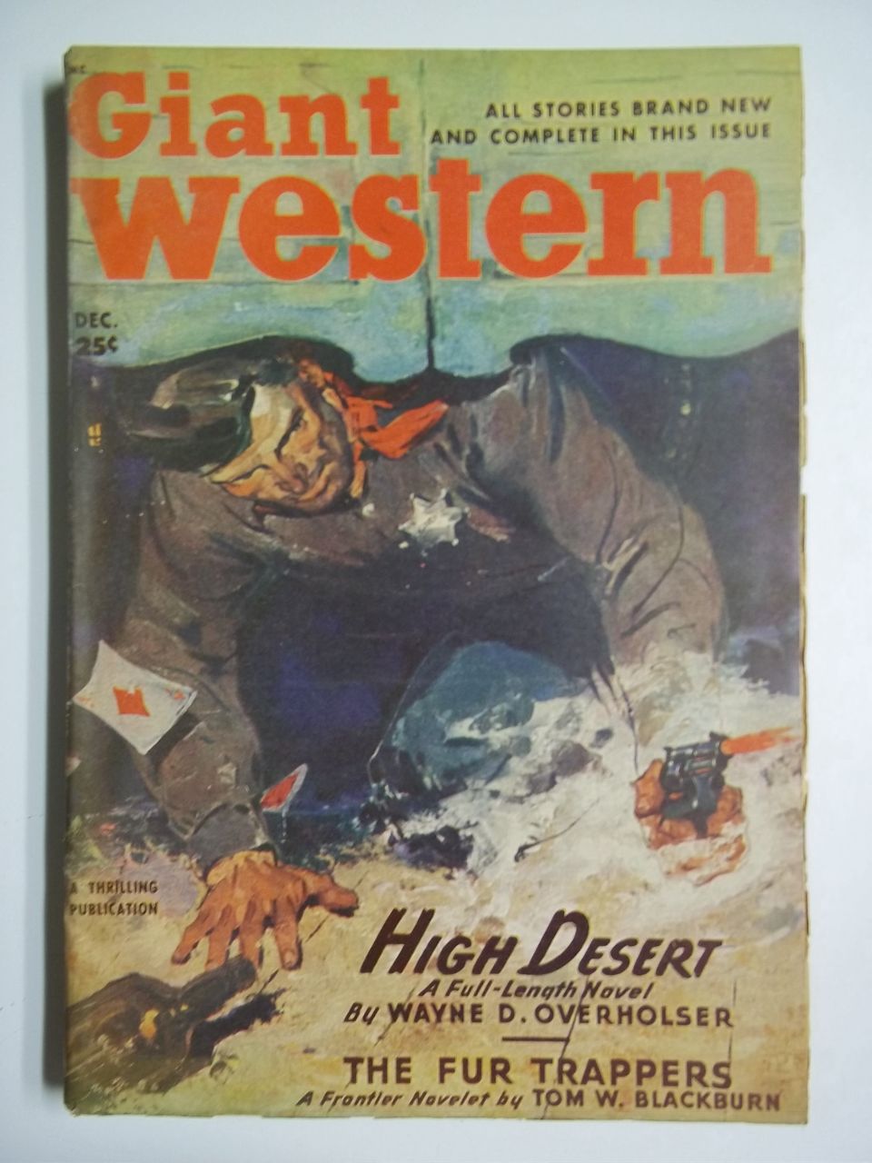 Giant Western No. 3, Vol. 2, Dec. 1948 Western Pulp Magazine Giant Western No. 3, Vol. 2, Dec. 1948 Western Pulp Magazine