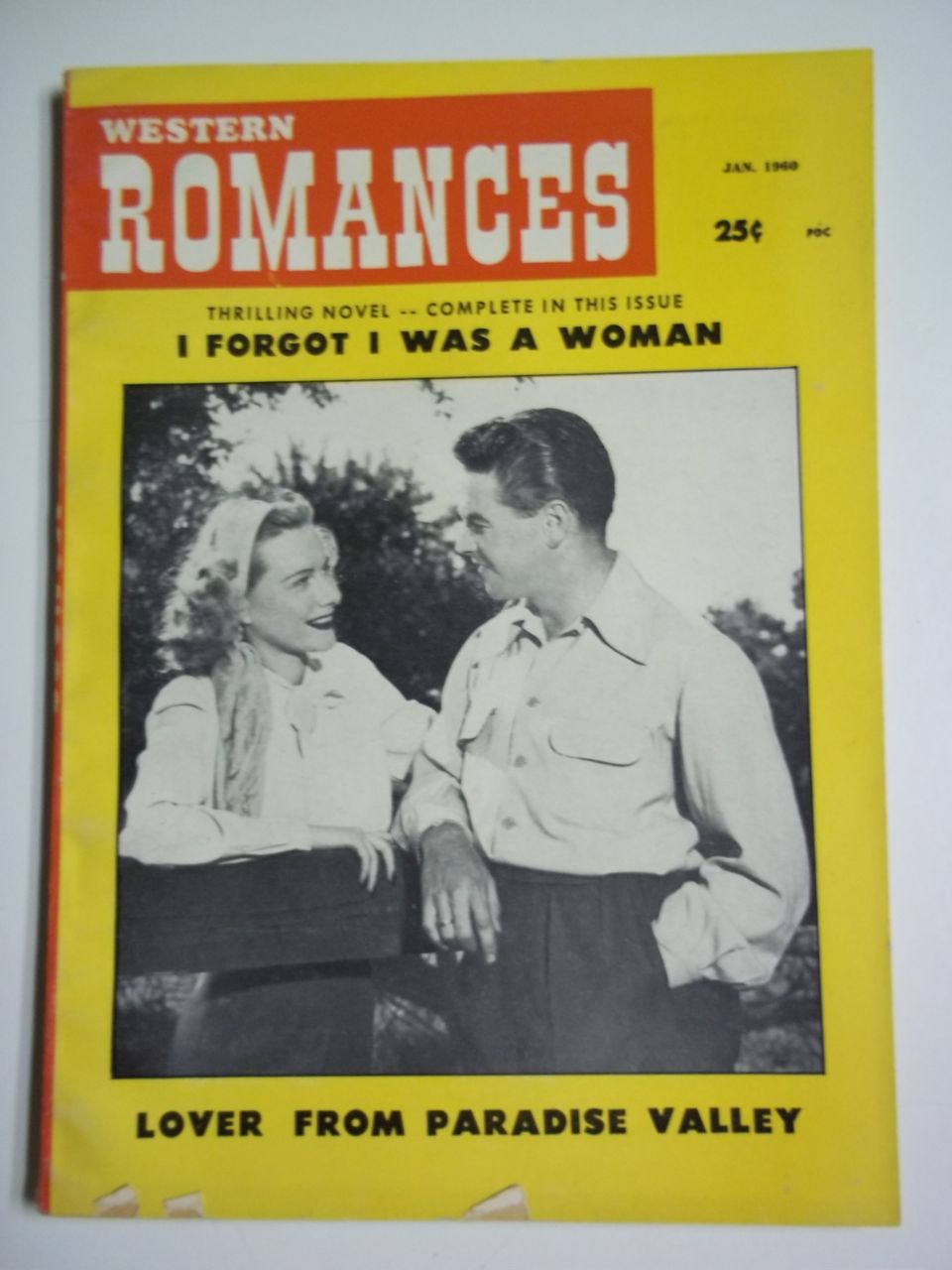 Western Romances No. 1, Vol. 10, Jan. 1960 Pulp Western Magazine Western Romances No. 1, Vol. 10, Jan. 1960 Pulp Western Magazine