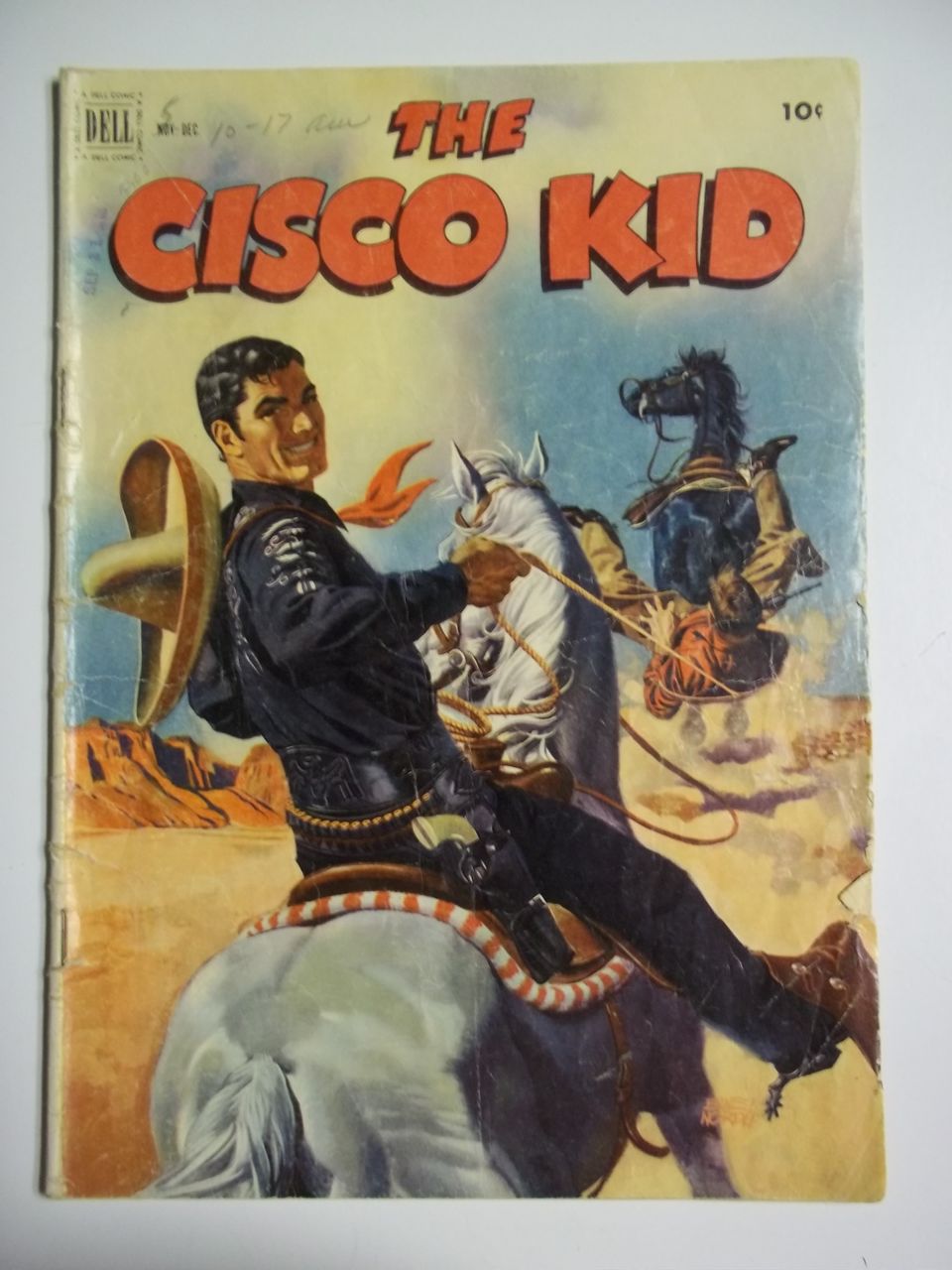 Dell Comics The Cisco Kid No. 12, Nov.-Dec. 1956 Dell Comics The Cisco Kid No. 12, Nov.-Dec. 1956