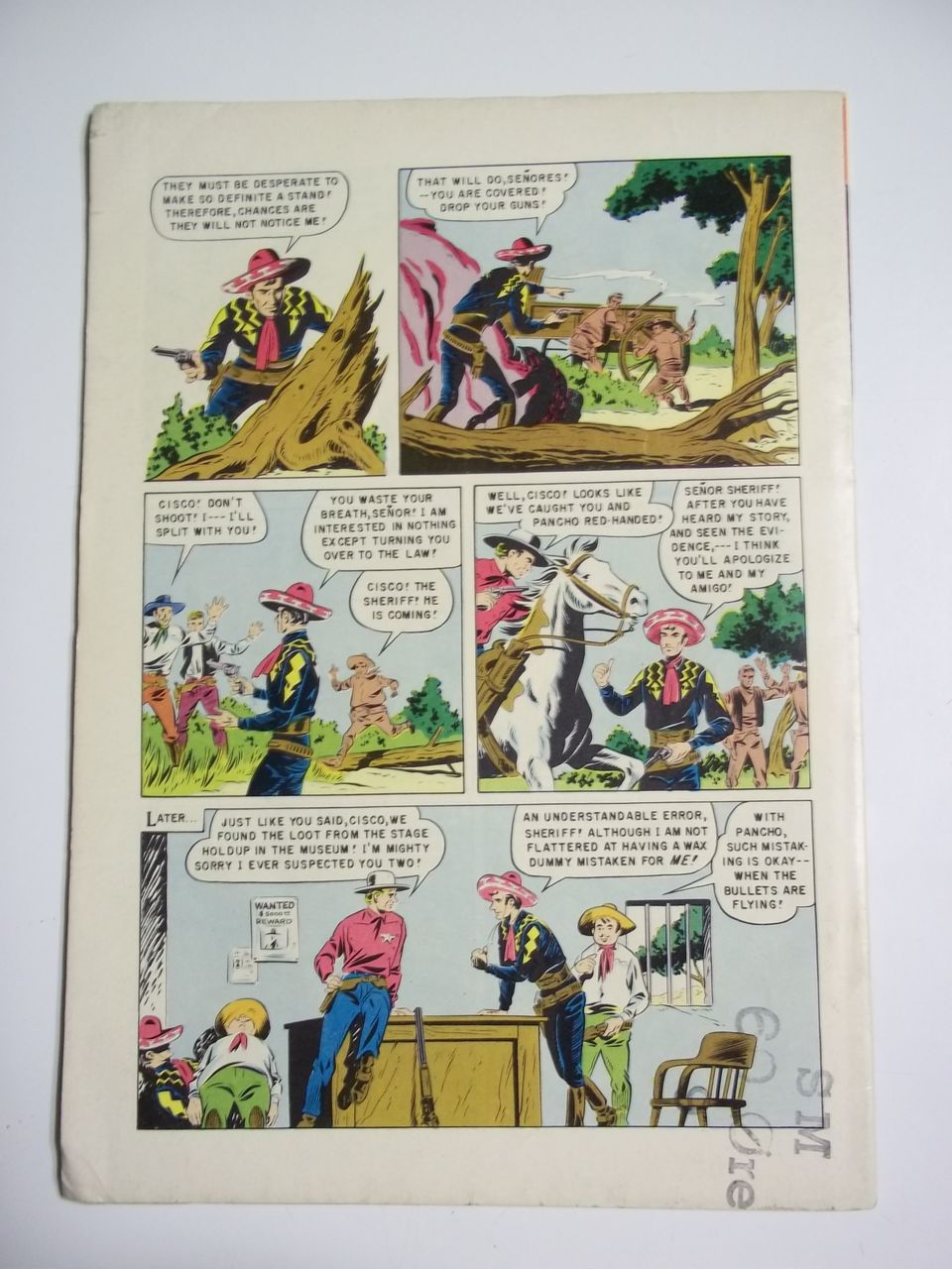 Dell Comics The Cisco Kid No. 27, May-June 1955 Dell Comics The Cisco Kid No. 27, May-June 1955