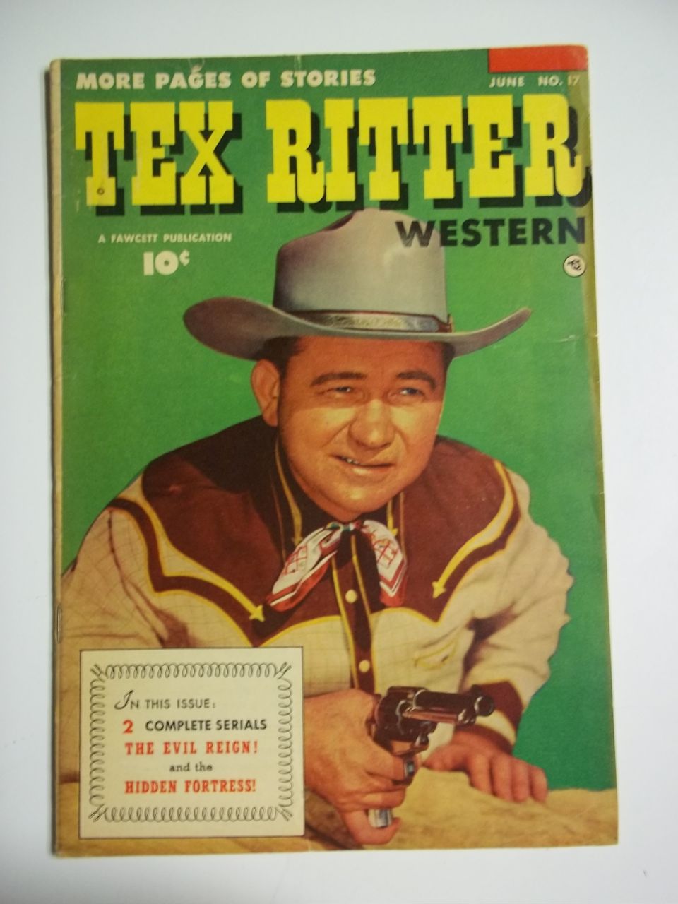RARE! Tex Ritter Western No. 17, June 1953 RARE! Tex Ritter Western No. 17, June 1953