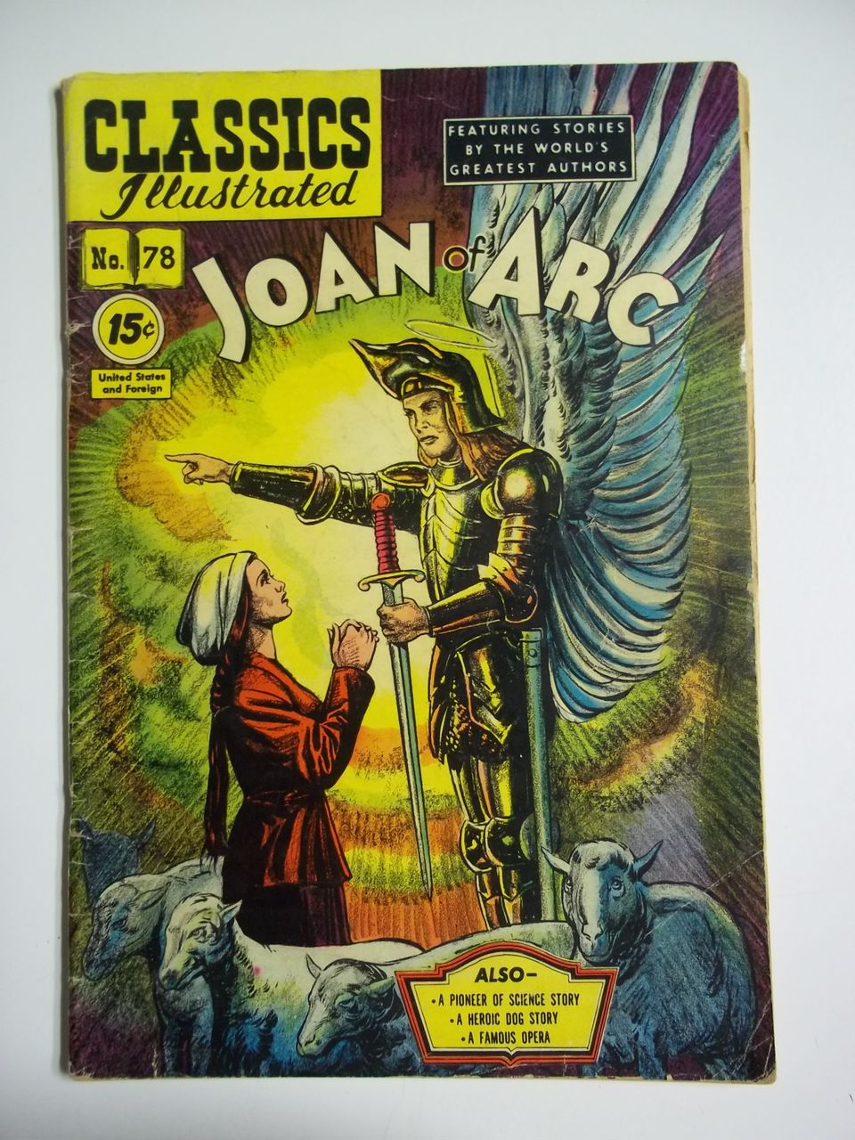 Classics Illustrated No. 78: Joan of Arc HRN 113 Classics Illustrated No. 78: Joan of Arc HRN 113