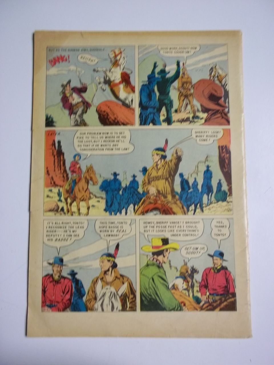 Dell Comics Tonto No. 15, 1954 Dell Comics Tonto No. 15, 1954