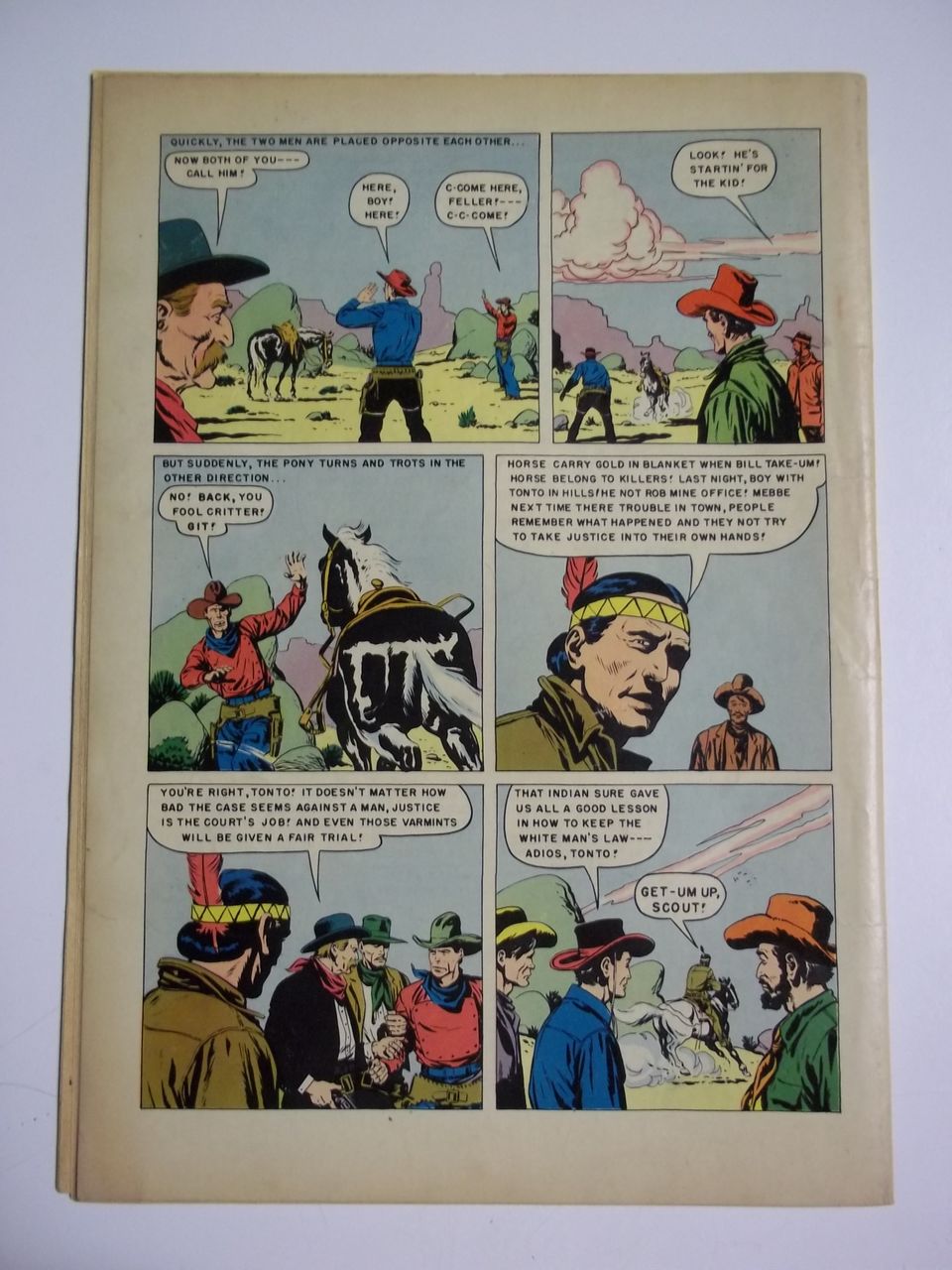 Dell Comics Tonto No. 14, 1954 Dell Comics Tonto No. 14, 1954