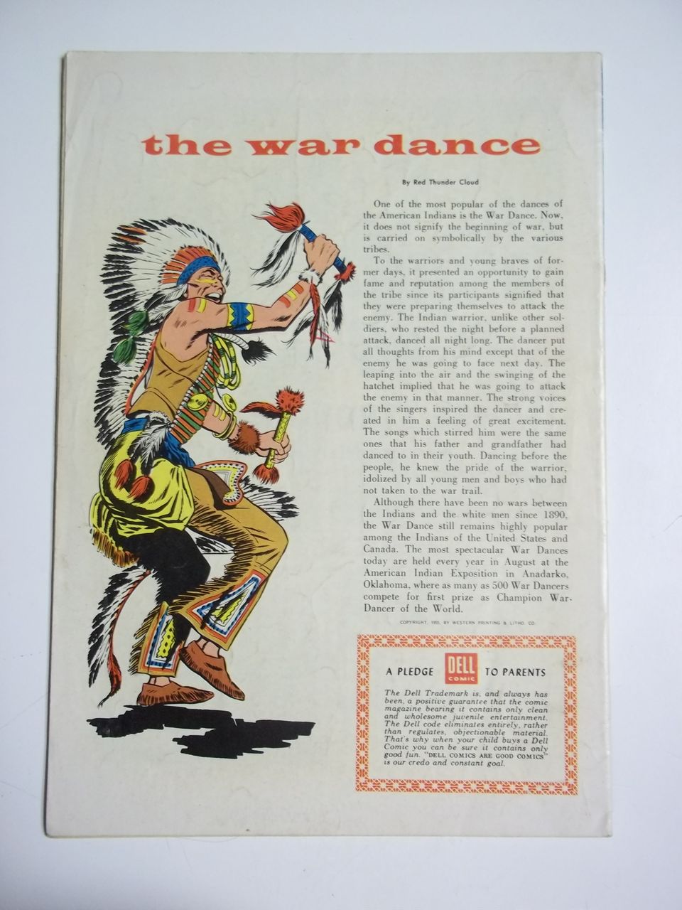 Dell Comics Tonto No. 21, 1956 Dell Comics Tonto No. 21, 1956
