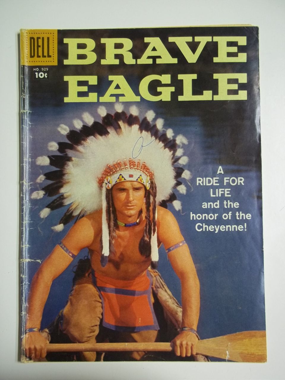 Dell Comics Brave Eagle No. 929 1958 Dell Comics Brave Eagle No. 929 1958