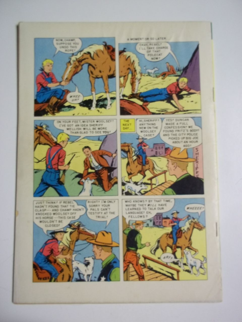 Dell Comics Gene Autry's Champion No. 13 1954 Dell Comics Gene Autry's Champion No. 13 1954