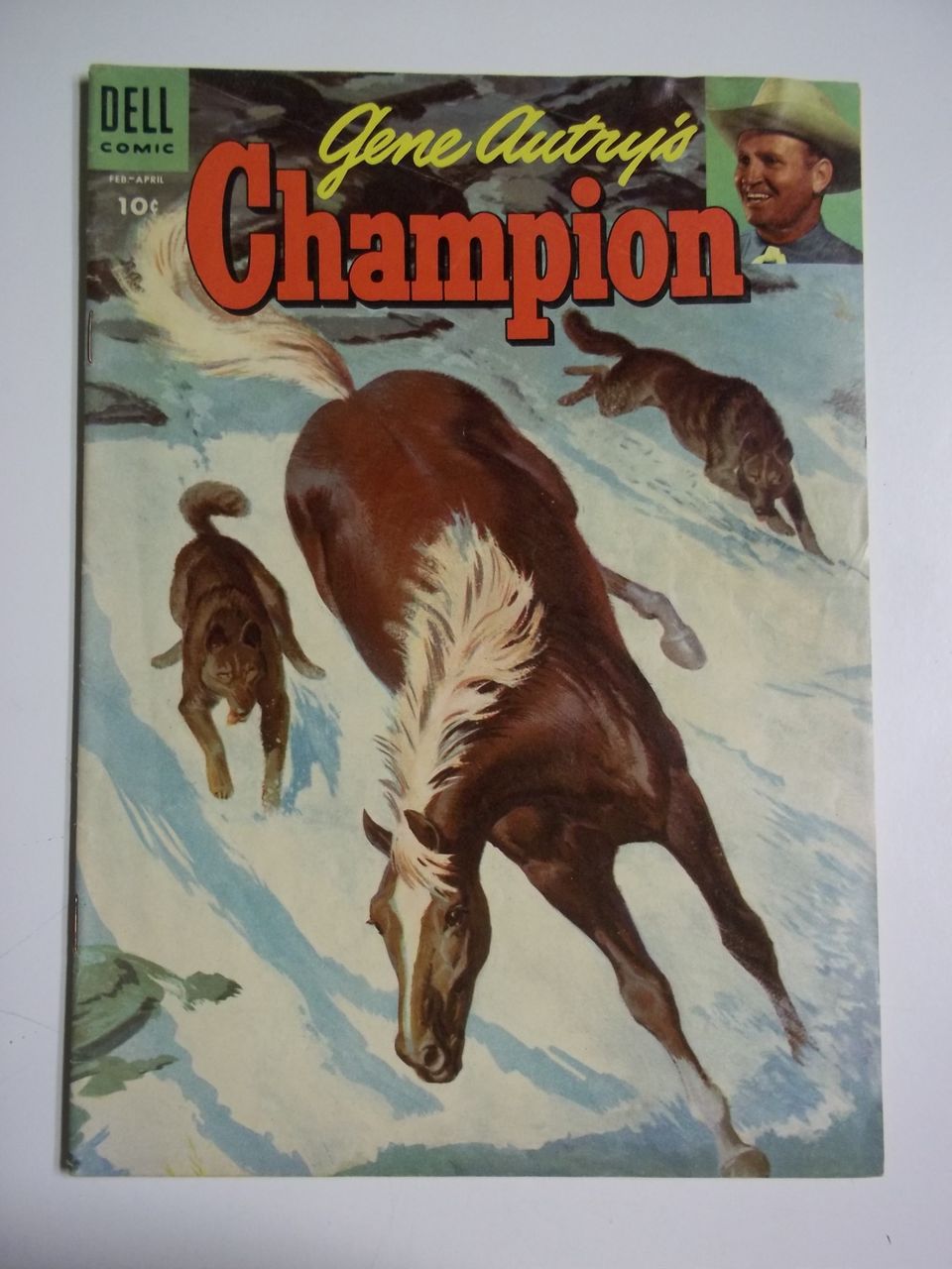 Dell Comics Gene Autry's Champion No. 17 1955 Dell Comics Gene Autry's Champion No. 17 1955