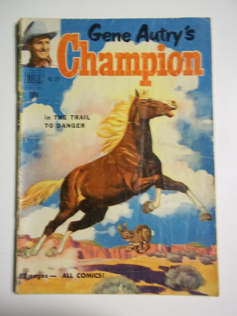 Dell Comics Gene Autry's Champion No. 319 1951 Dell Comics Gene Autry's Champion No. 319 1951