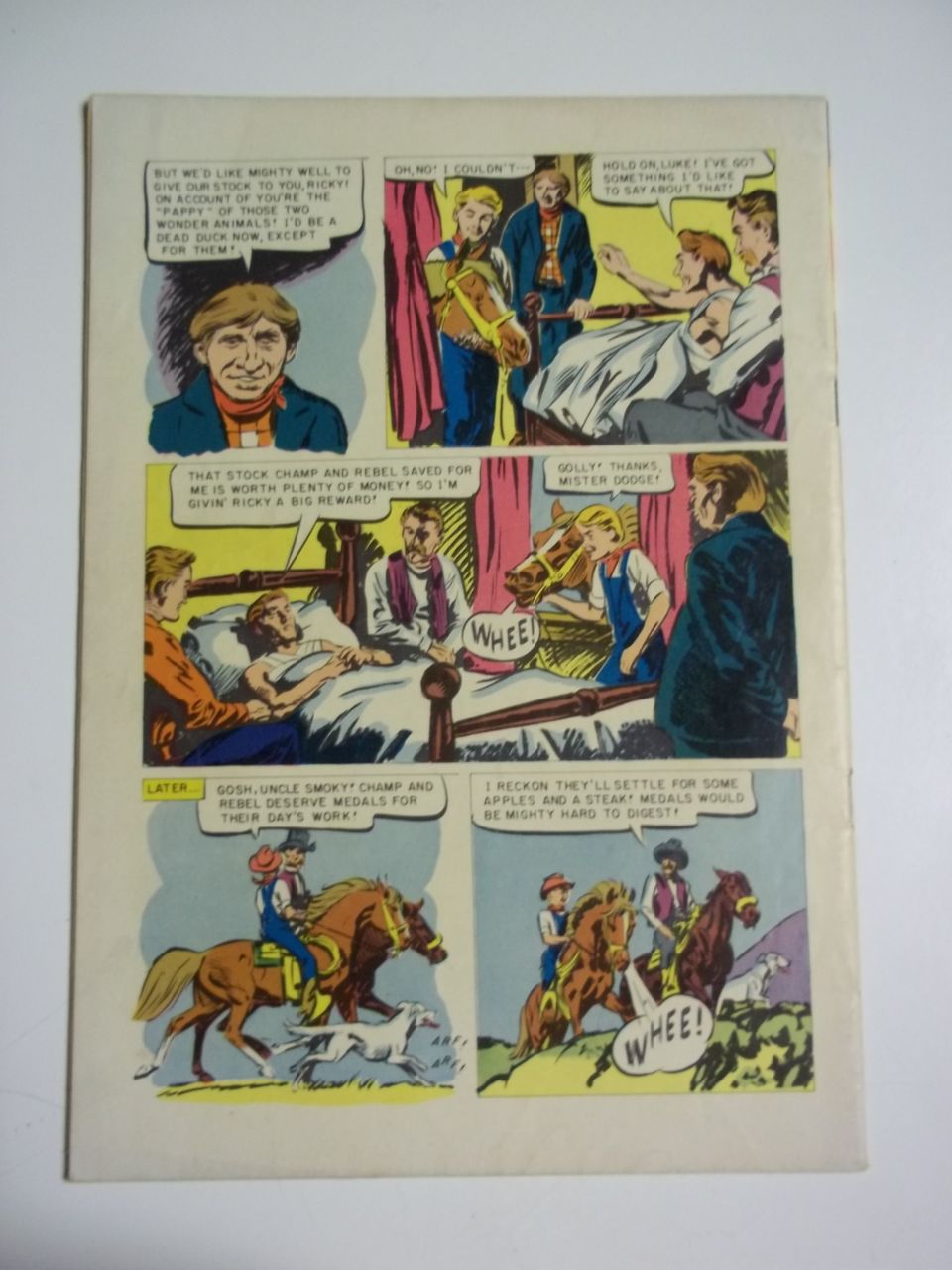 Dell Comics Gene Autry's Champion No. 9 1953 Dell Comics Gene Autry's Champion No. 9 1953