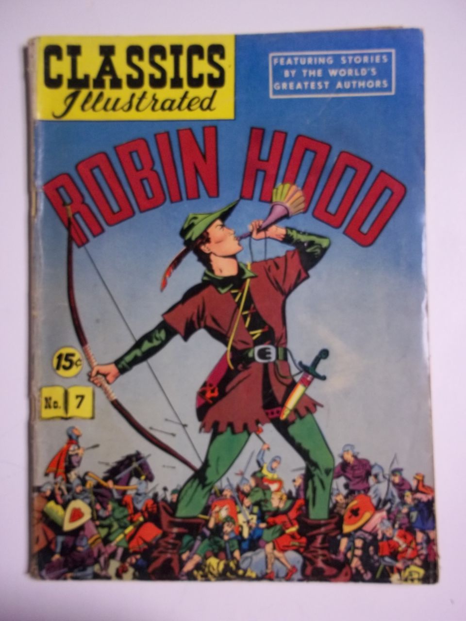 Classics Illustrated No. 7 Robin Hood HRN 121 Classics Illustrated No. 7 Robin Hood HRN 121