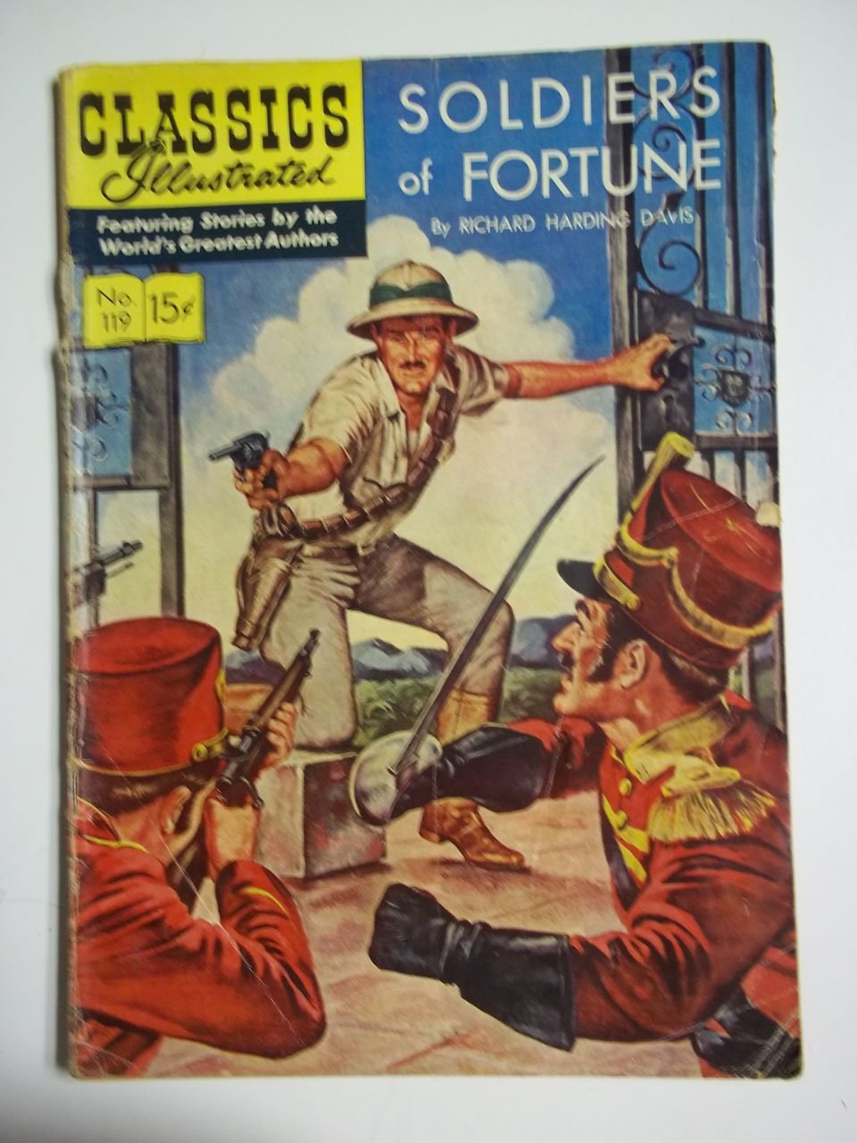 Classics Illustrated No. 119 Soldiers of Fortune HRN 120 Classics Illustrated No. 119 Soldiers of Fortune HRN 120