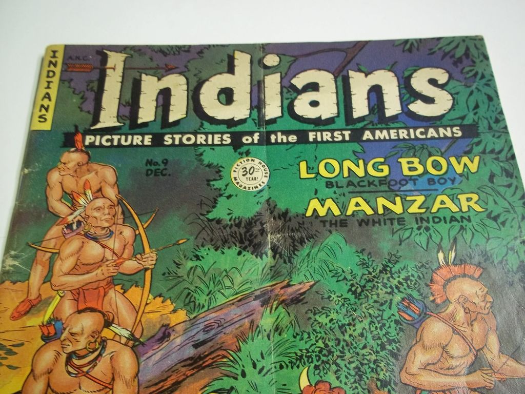 RARE! Indians: Picture Stories of the First Americans No. 9 December 1951 RARE! Indians: Picture Stories of the First Americans No. 9 December 1951