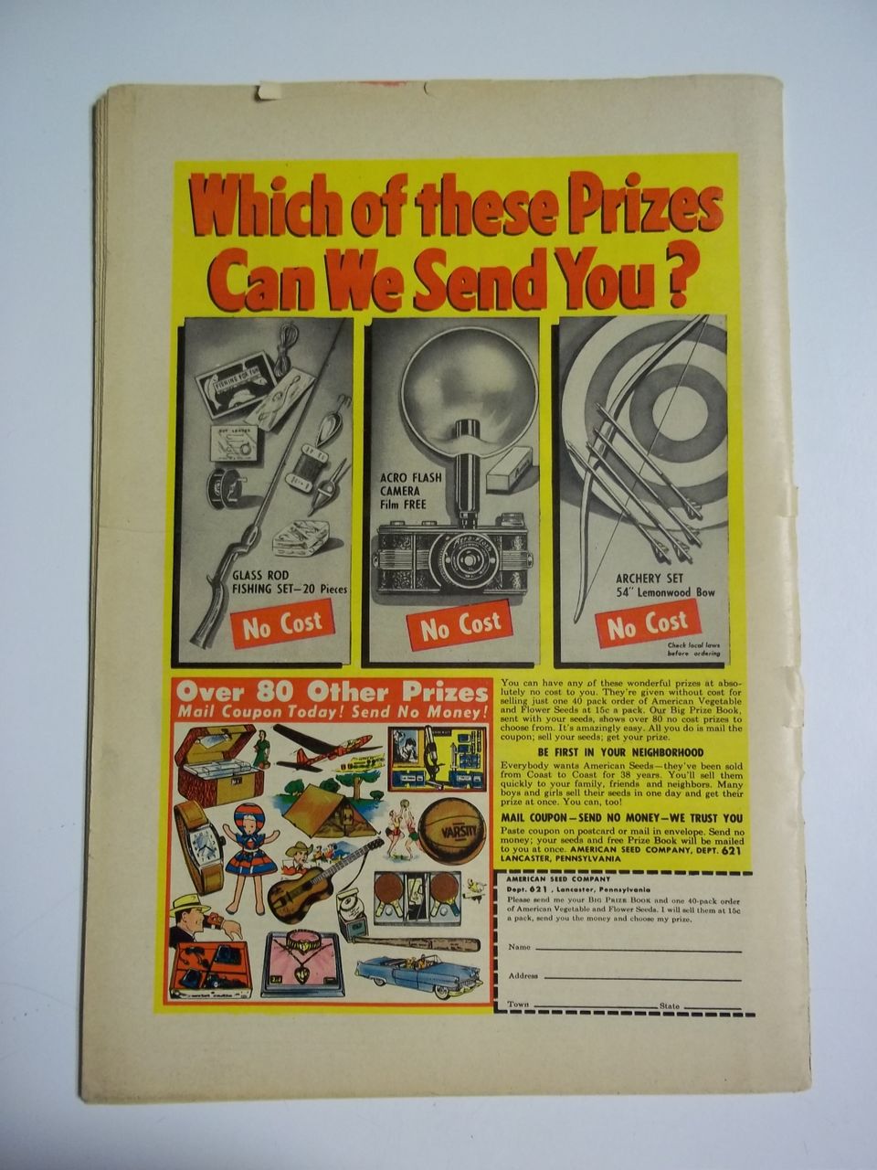 DC Comics Western Comics Starring Pow-Wow Smith No. 56 1956 DC Comics Western Comics Starring Pow-Wow Smith No. 56 1956