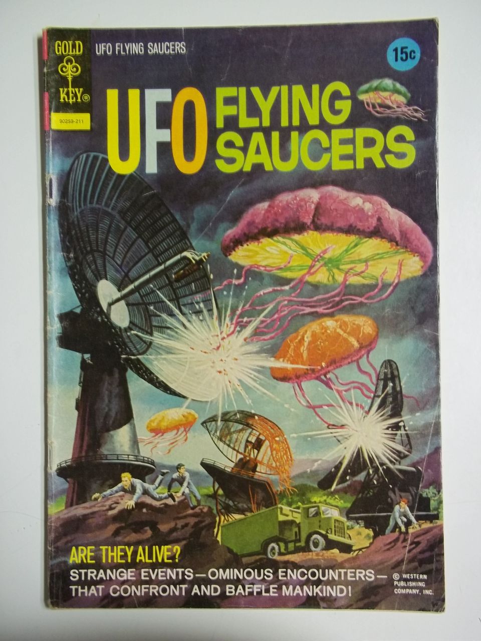 Gold Key Comics UFO Flying Saucers No. 3 1972 Gold Key Comics UFO Flying Saucers No. 3 1972