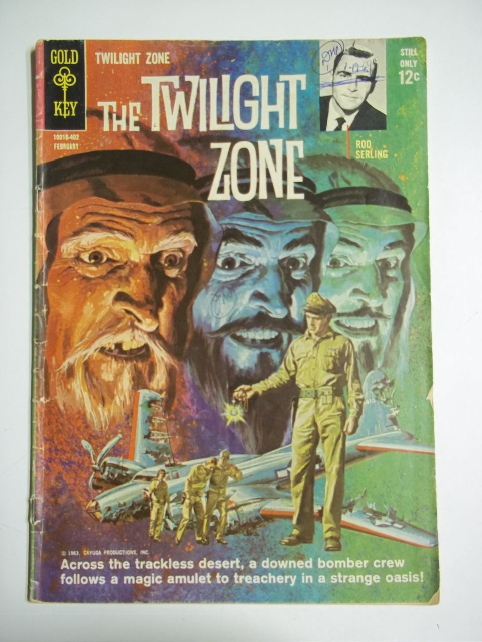 Gold Key Comics The Twilight Zone No. 6 1964 Gold Key Comics The Twilight Zone No. 6 1964
