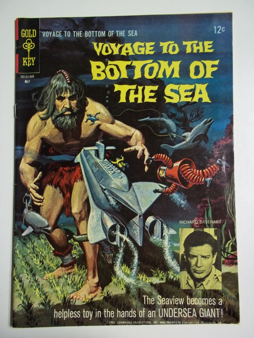 Gold Key Comics Voyage to the Bottom of the Sea No. 4 1966 Gold Key Comics Voyage to the Bottom of the Sea No. 4 1966