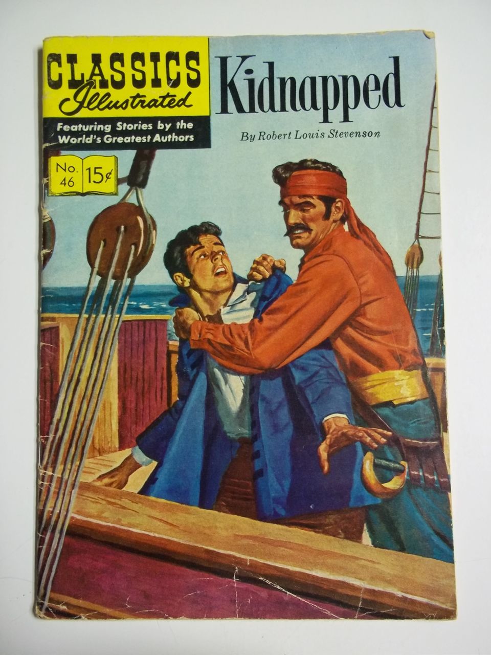 Classics Illustrated No. 46 Kidnapped HRN 131 Classics Illustrated No. 46 Kidnapped HRN 131