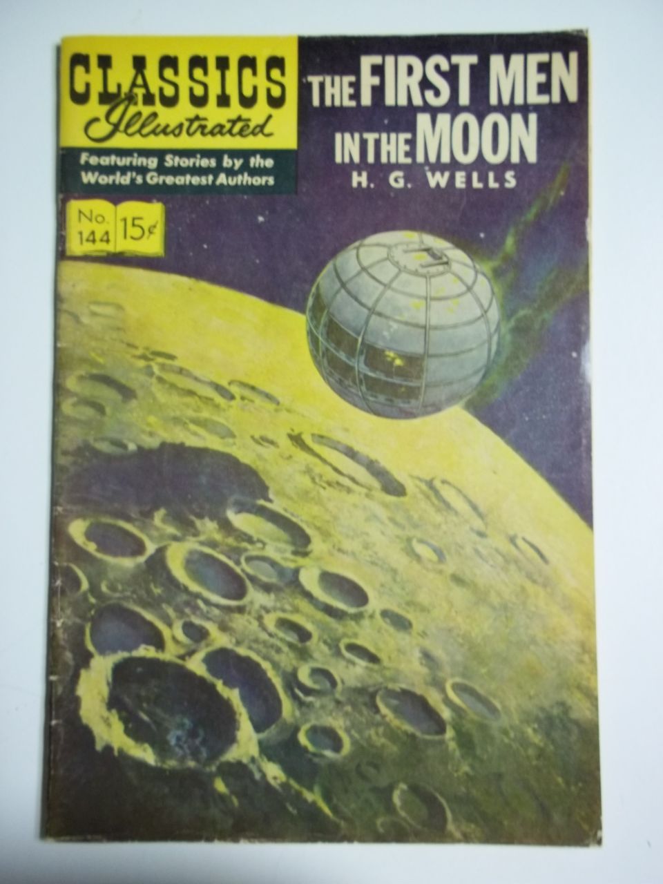 Classics Illustrated No. 144 The First Men in the Moon HRN 167 Classics Illustrated No. 144 The First Men in the Moon HRN 167