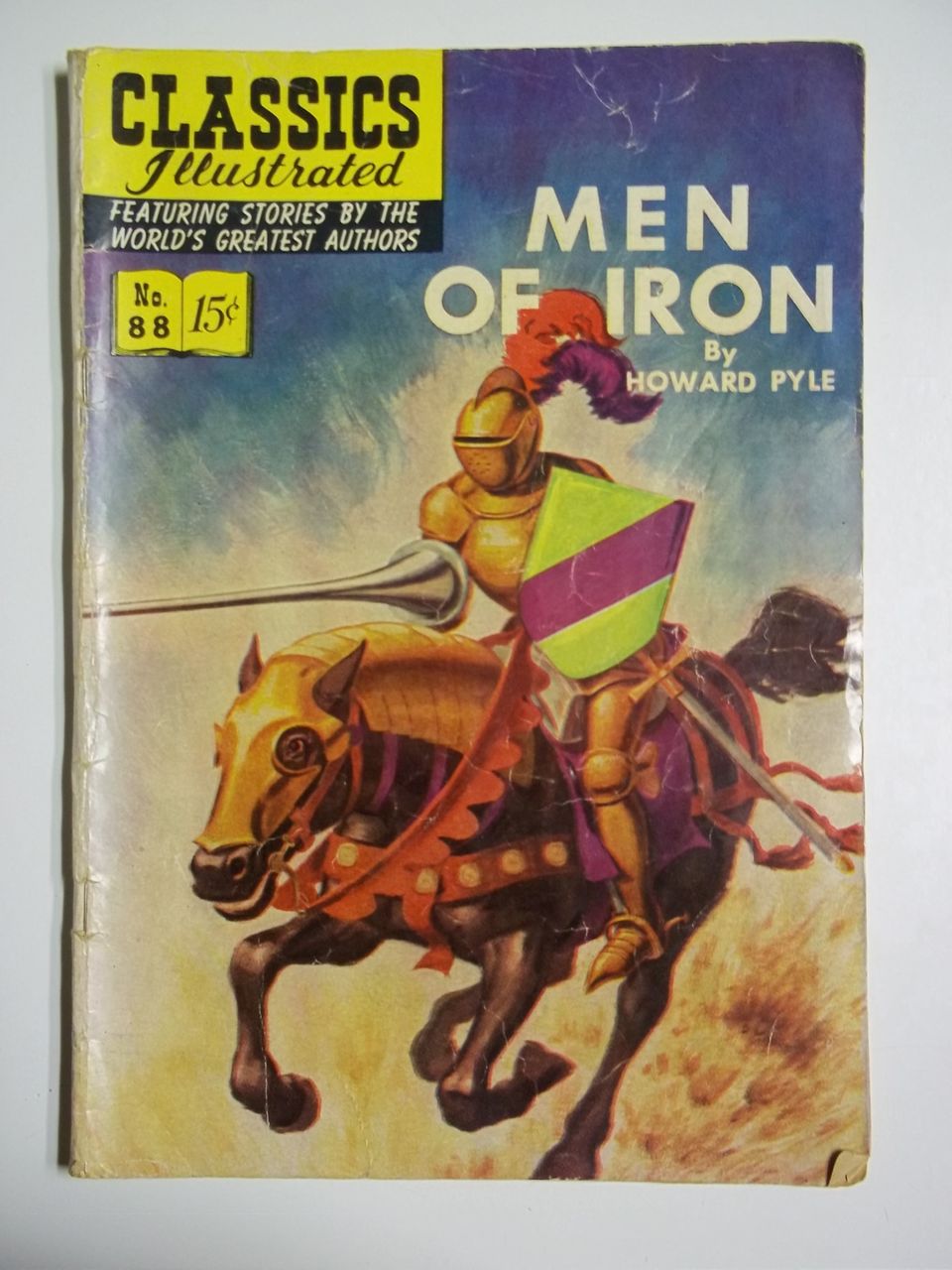 Classics Illustrated No. 88 Men of Iron HRN 89 Classics Illustrated No. 88 Men of Iron HRN 89
